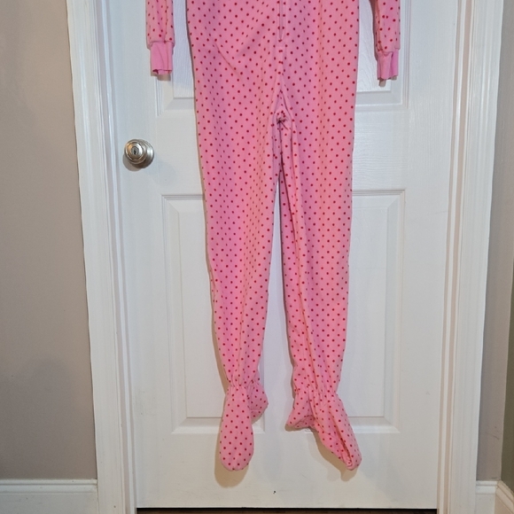 Disney Pink and Red Polka Dot Minnie Mouse Onsie Apparel Size Small - Picture 6 of 12
